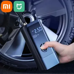 Compressor de ar portátil sem fio Xiaomi-Mijia, inflador de pneus elétricos, bomba com fio para motocicleta, bolas, 12V, 150PSI, 8000mAh