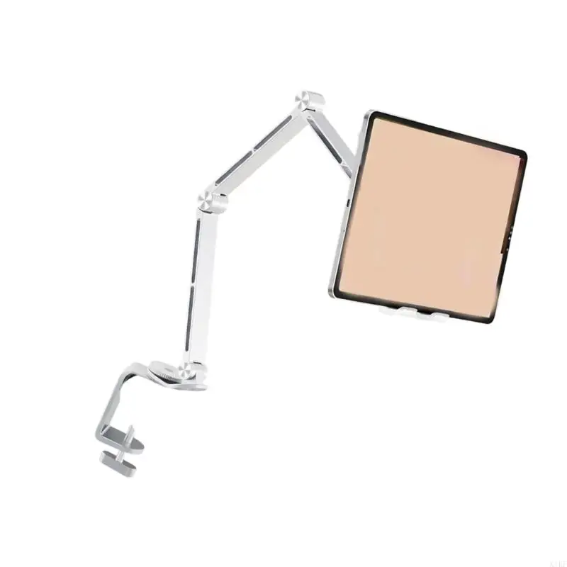 Universal Rotating Tablets Phone Holder Stand For 4 To 12.9inch Screens With Lightweight Aluminum Construction K1KF