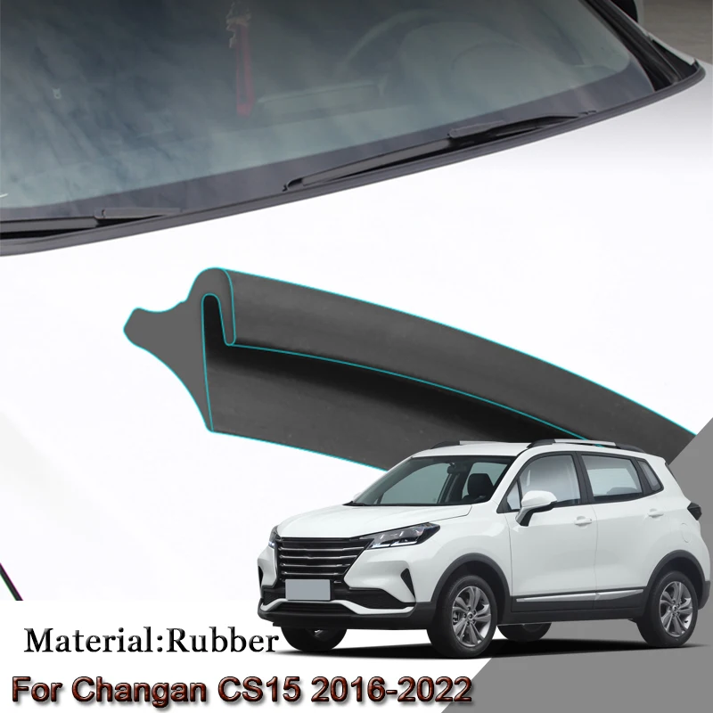 

Car Rubber Seal Strip Windshied Spoiler Filler Protect Edge Weatherstrip Strips Sticker Accessories For Changan CS15 2016-2022