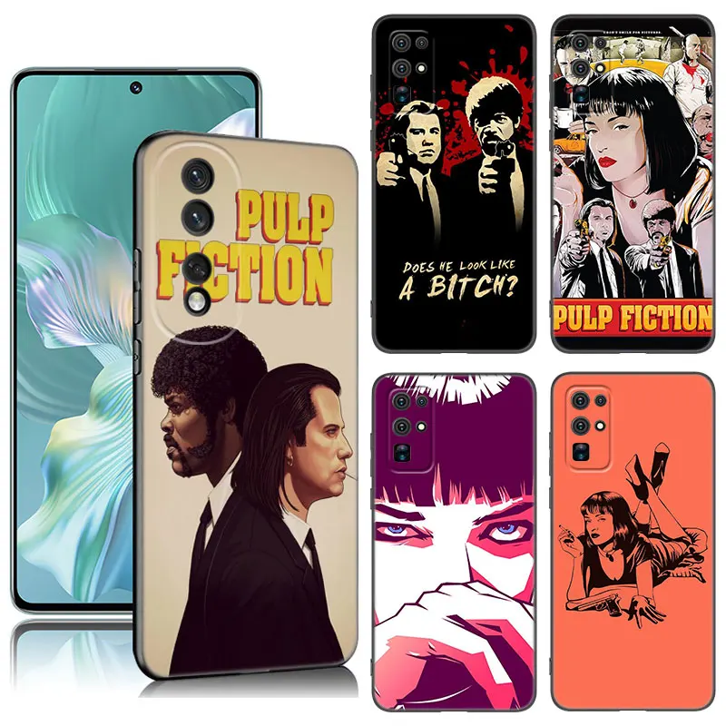 Movie PULP FICTION Phone Case For Huawei Honor 70 90 Lite X40 GT X50 i X5 Plus X6A X6S X7A X8A X8B X6 X7 X8 X9 4G X9A X9B 5G