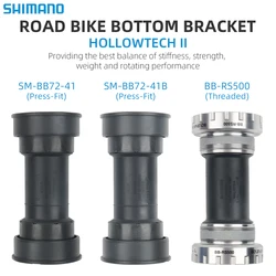 Shimano ULTEGRA 105 TIAGRA SM BB72-41B Press Fit RS500 RS501 Thread Hollowtech II Road Bike Bottom Bracket R7000/R8000/4700