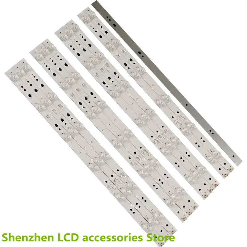 6LED 495 مللي متر LED شريط إضاءة خلفي ل LE50A7100L LED50D6-ZC14-01 (أ) (أ) 30350006202 30350006201 30350006205 V500HJ1-PE8 3V 100% جديد