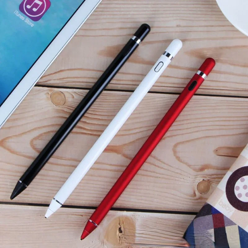 For Stylus Touch Pen for Apple IPad Pro 11 12.9 10.5 9.7 Miini 5 Air Smart Capacitance Pencil for IPhone Huawei Xiaomi Tablet