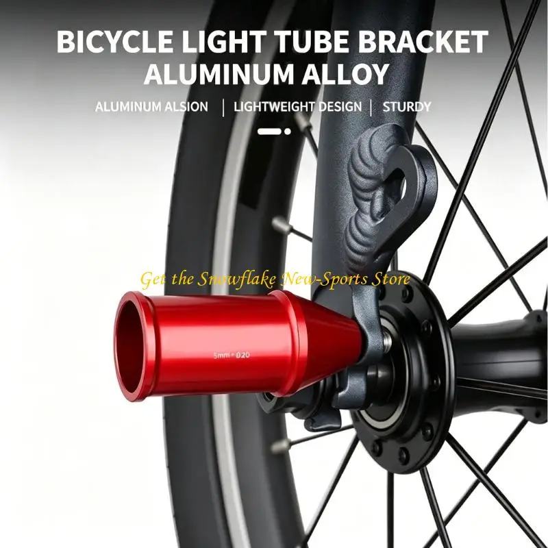 E56D Aluminum Alloys 5Mm Threaded Bike Light Clip Mounting Brackets For Bike Light Precisions Machined Easy Installation Design