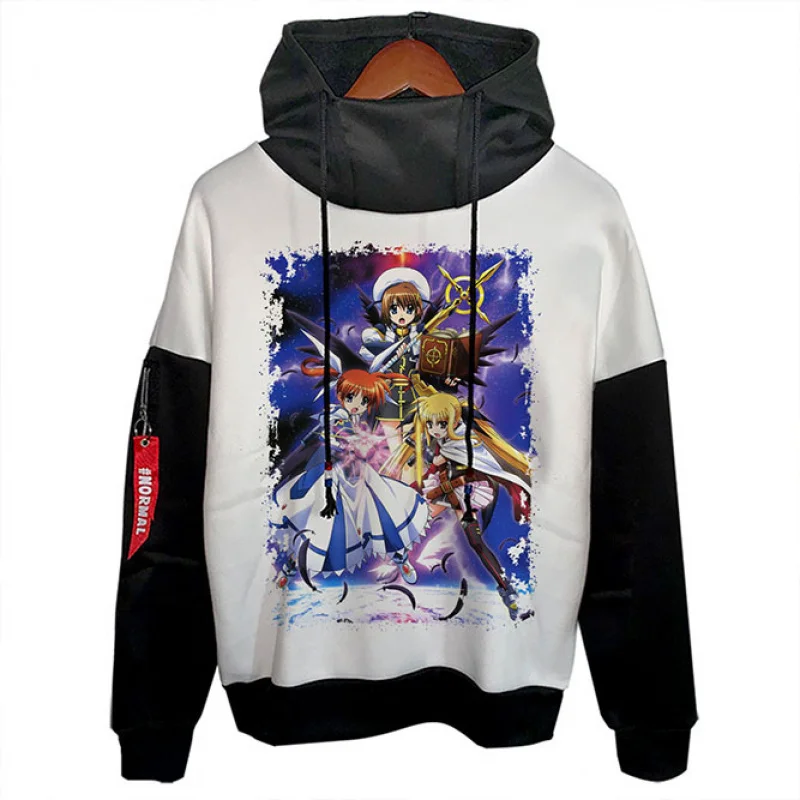 العصرية مقنعين Fce البلوز Harajuku Sle طويل Sve جولة Ne طباعة ملابس الشارع الشهير للنساء عبر الحدود ip #3