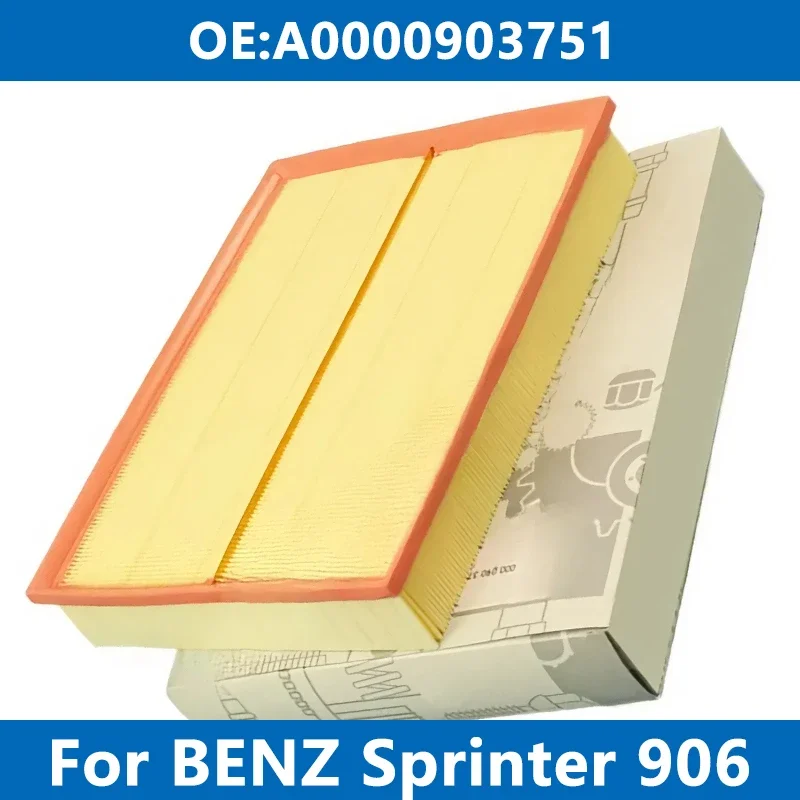 Car Engine Air Filter A0000903751 For Mercedes Benz B906 B907 B910 SPRINTER Bus Platform/Chassis Van 3-t 3,5-t 4-t 4,6-t 5-t CDI