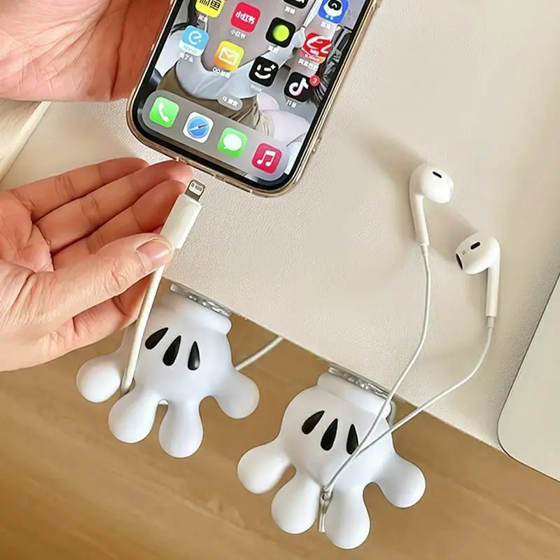 

Data Cable Storage Toothbrush Holder Palm Cute Bathroom Towel Suction Cup Multi-function Hook Traceless Hook Data Cable Winder