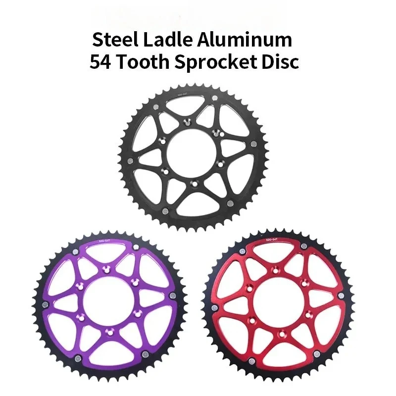 

Motorcycles 54 Tooth Sprocket Disc Plate for SURRON Ultra Bee Steel-clad Aluminum Electric Bike Off-road Motorcycle Accessories