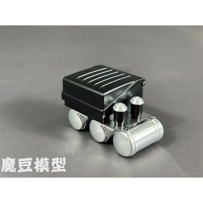 1/14 For MAN Dedicated Metal Simulated Battery Box, Can Hold Servos, Decorative Accessory, Aluminum Alloy MD Model