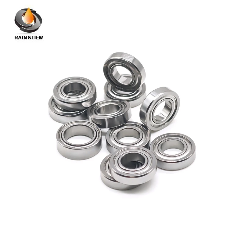 

10Pcs S687ZZW3.5 7X14X3.5 mm Stainless Steel Bearing ABEC-7