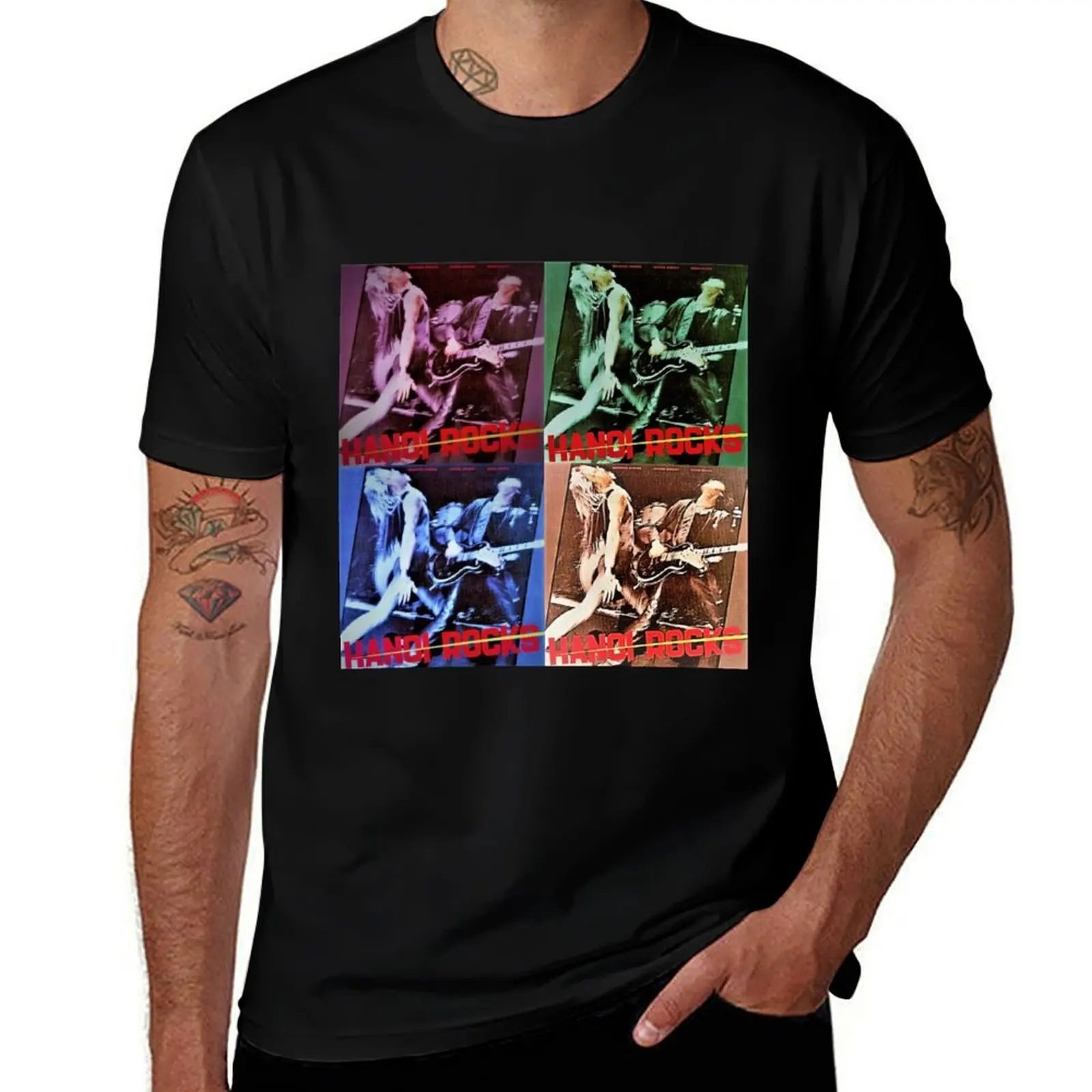 

Hanoi Rocks collage T-Shirt Moisture Wicking Quick Dry Tee