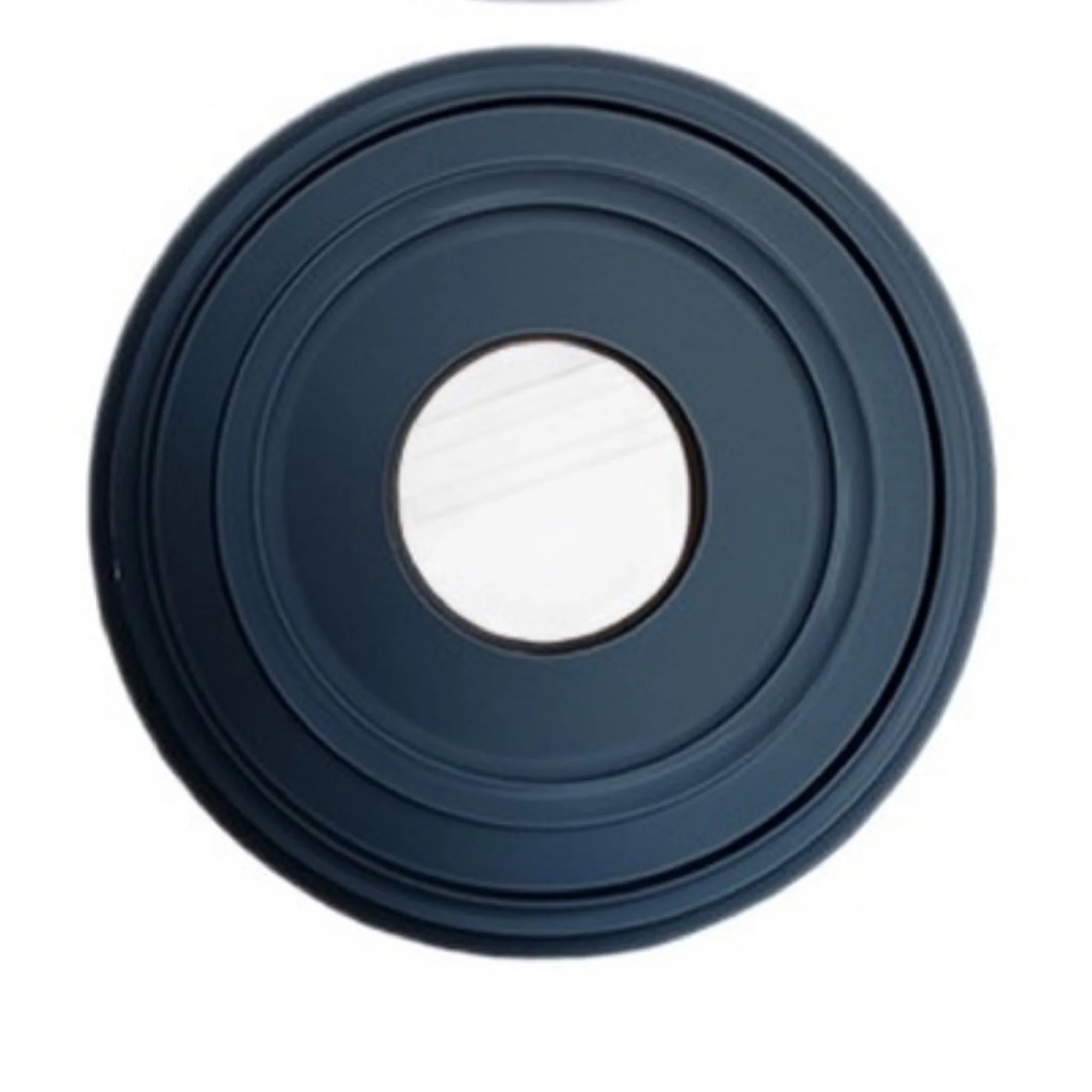 12 Inch Round Ceiling Light Base Disc for Living Room - 30CM Outer Diameter 10CM Inner Diameter 2CM Thick Plain Decorative Lamp