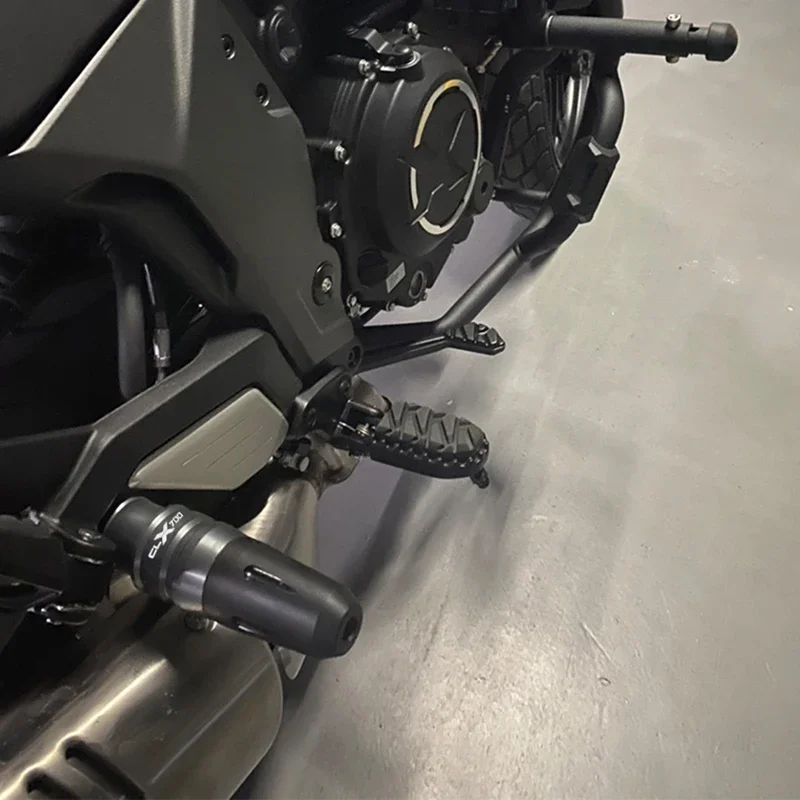 Dla CFMOTO CLX700 700 CLX 2021 2022 suwaki ramy motocykla Crash Pad spadająca osłona zabezpieczająca osłona zabezpieczająca silnik suwaki pokrywa