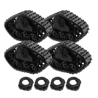 4pcs WPL B14 B24 C14 C24 Fayee FY001 FY002 FY003 FY004 Track Wheels Snow Tires RC Car Truck DIY Modified Upgrade Accessories