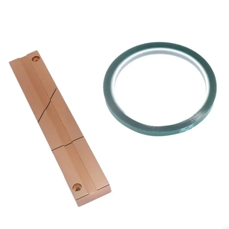 T5EA 1/4 10 นิ้วเทปชุดประกบบล็อกเทปมืออาชีพสำหรับ Revoxsonido 1/4 10inch รีลเปิดเพื่อรีลเทปสื่อ