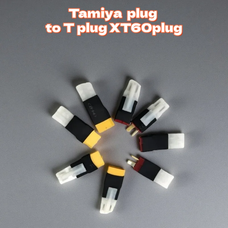 NEW Adapter Female/Male Deans T Plug XT60 to Tamiya Connector Changeover Plug For RC Drone Car Boat Quadcopter Battery
