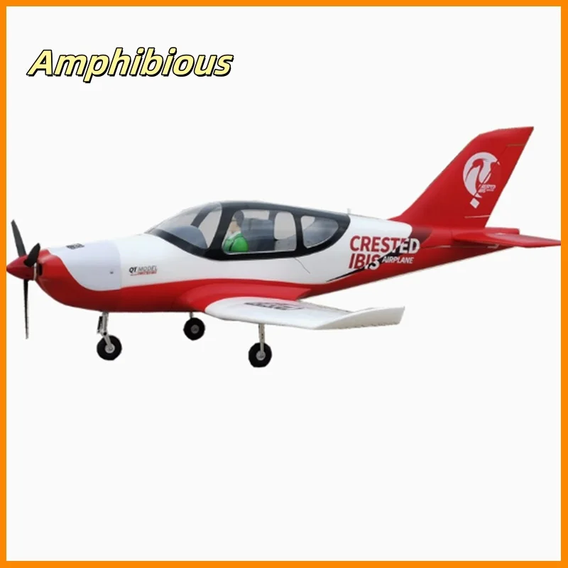 Qingtian Model Crested Ibis Business Jet Amphibious Remote Controlled Model Airplane Toy Epo Material Anti Drop 1220mm Falcon 