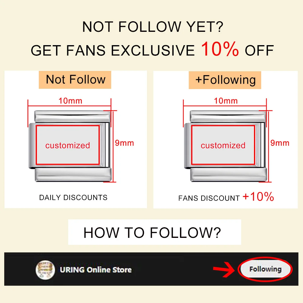 Bransoletka ze stali nierdzewnej 9mm, włoskie charmsy, personalizacja, dostosowanie, sprzedaż hurtowa, koraliki DIY, biżuteria damska i męska, prezenty.