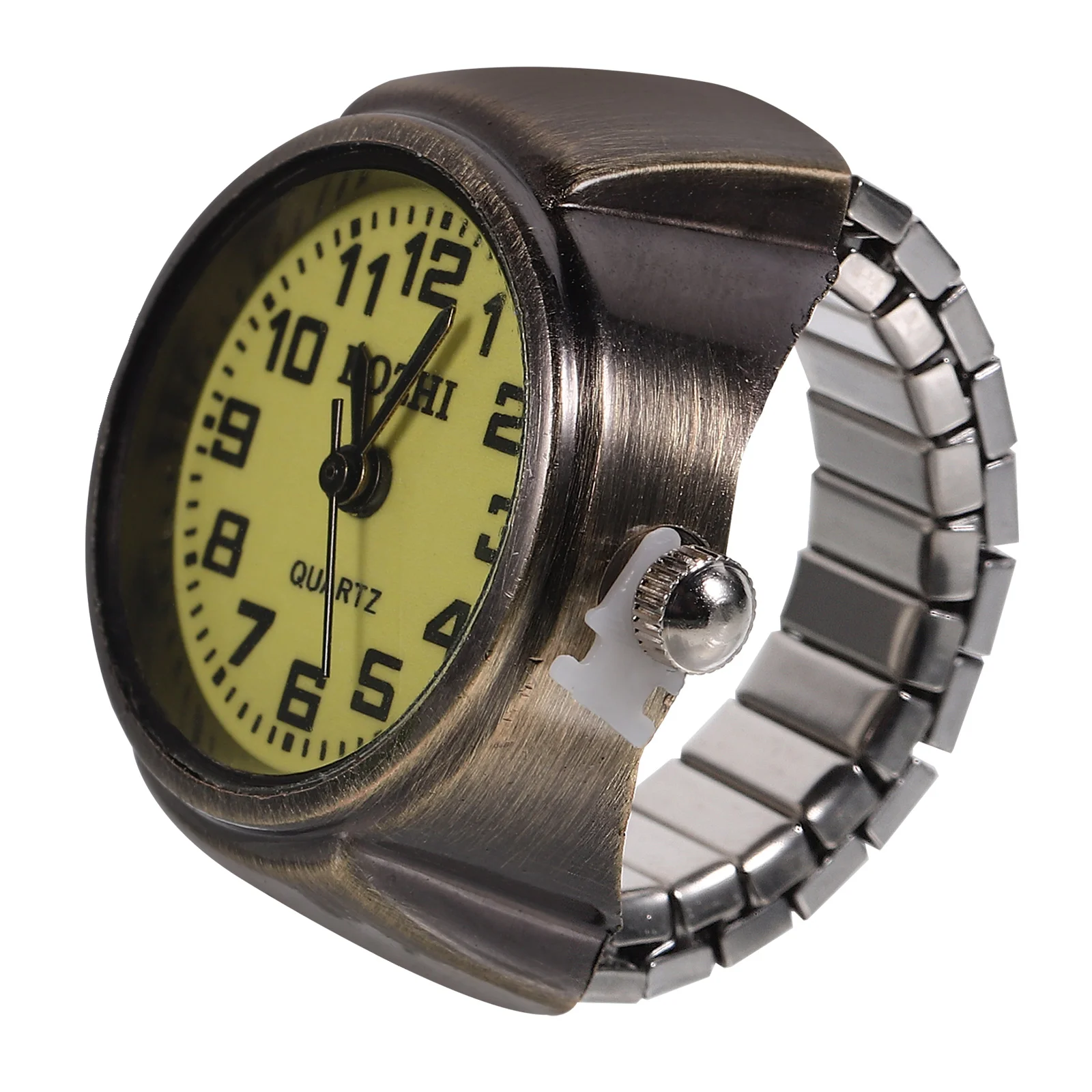 

Ring Watch Vintage Rings Retro Decorative Mini Alloy Finger Women's Jewelry