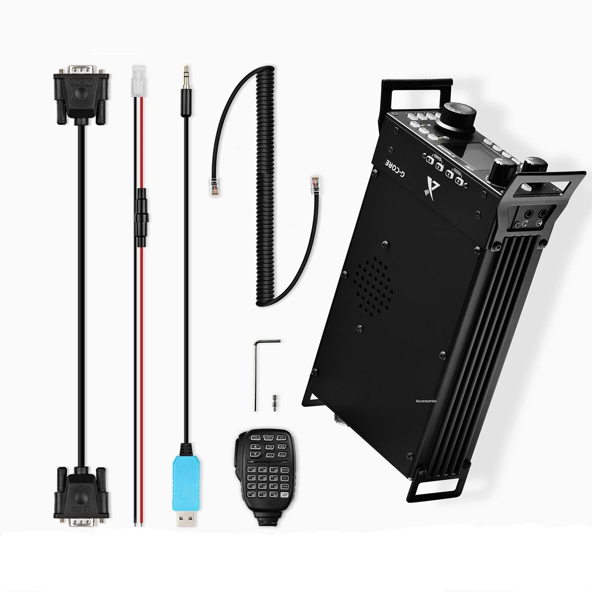 Xiegu G90S 20W 0.5-30MHz HF SDR Transceiver SSB CW AM Built-in Auto Antenna Tuner for Ham Amateur Radio