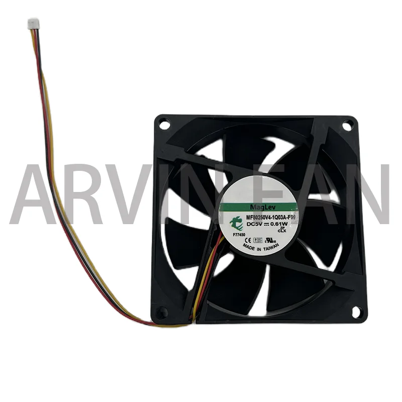 Nieuwe MF80250V4-1Q03A-F99 8Cm 8025 80X80X25Mm 5V 0.61W Stille Koelventilator