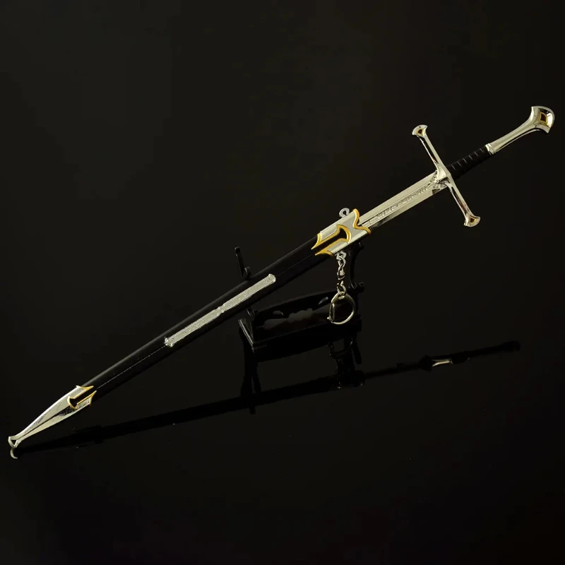 30 cm/11.81in Narthil épée arme Aragorn Gondor médiéval terre moyenne métal Katana arme modèle samouraï épée artisanat jouets cadeau