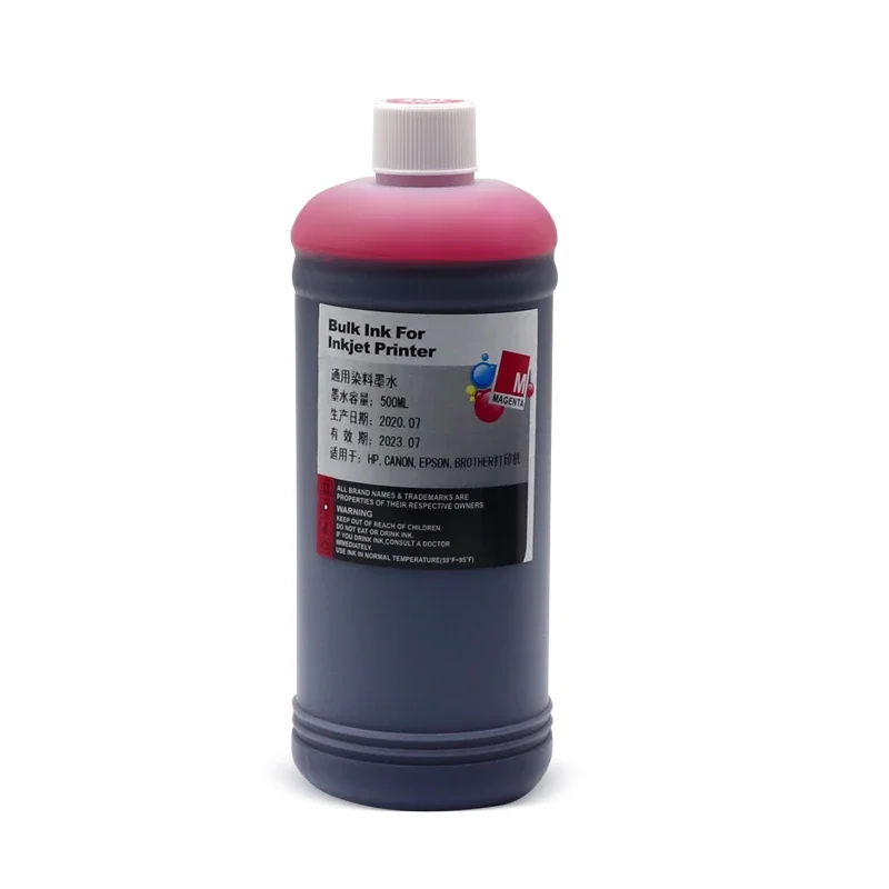 500ml Dye Ink for HP 10 82 for HP Designjet 500 500ps 800 800ps 100 110 70 K550 K5400 K8600 printer Ink 10 11 82 88