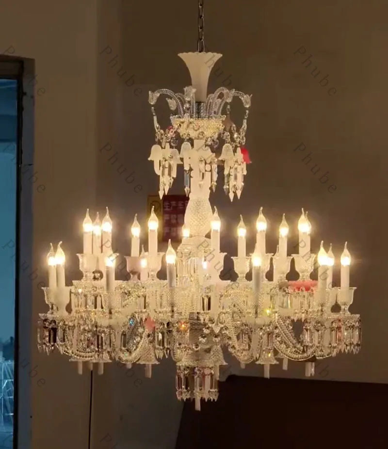 

Modern Luxury Crystal Chandelier Light For Living Room Large Hanging Lamp For Bedroom Dinning Room Pendant Lamp Ceiling Lighting