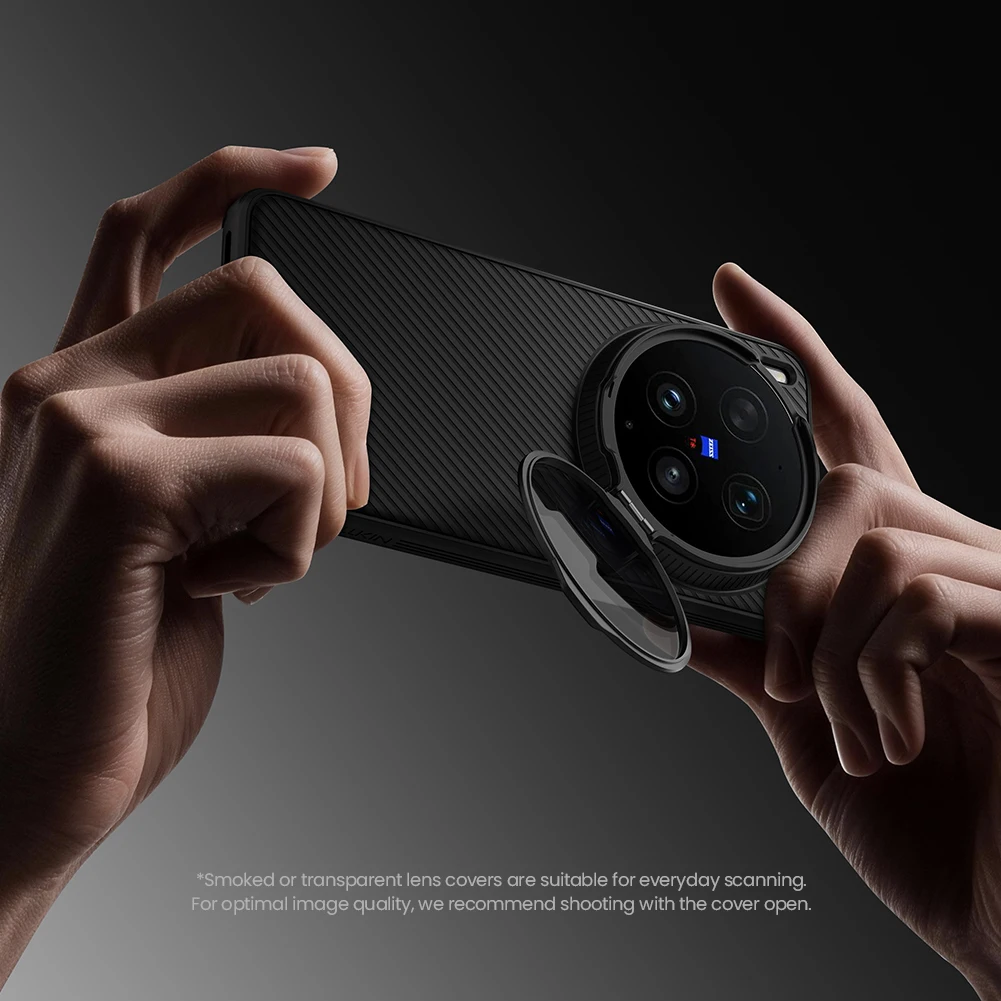 

For VIVO X300 Ultra 5G Nillkin Magnetic Case Camshield Prop Magsafe Camera Protector with Stand Shockproof Back Cover Protection