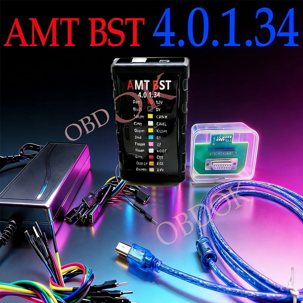 Service Tool Universal Car Diagnostic Programming Tool AMT BST V4.0.1.34 vs V3.1.3.5 for Multi-brand Vehicles Stable Performance