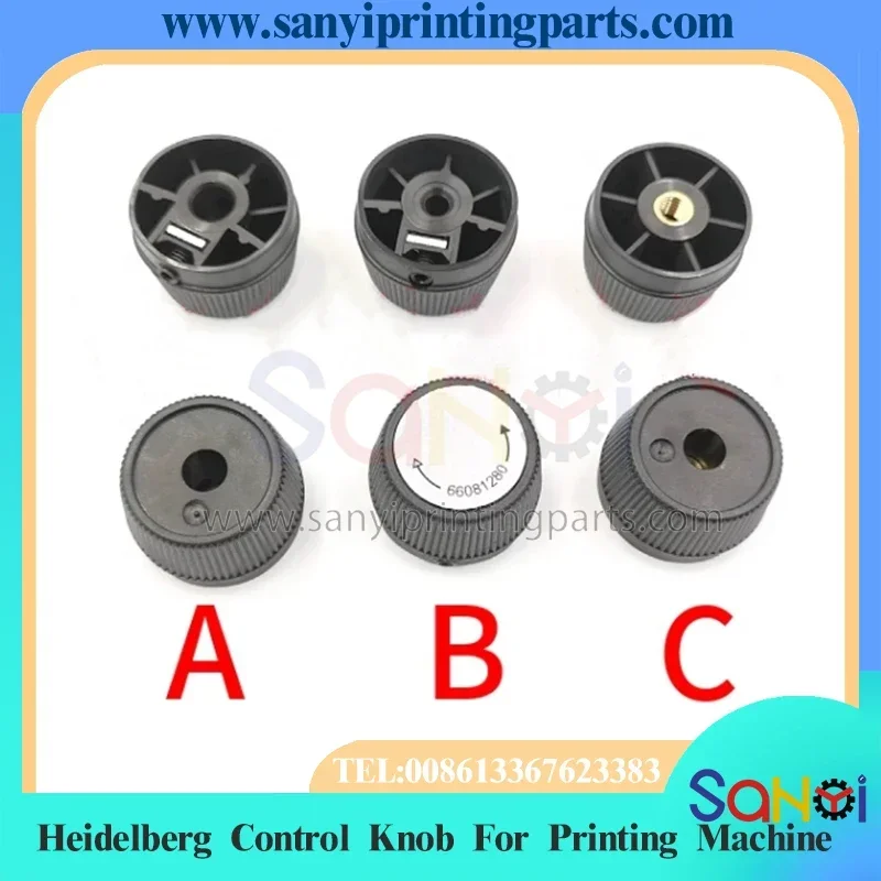 

2 Piece Heidelberg Control Knob 00.580.3997 10.108.0599 00.580.4442 For SM102 CD102 SM74 ﻿Printing Machine Parts