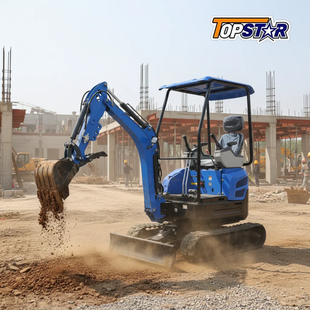 Mini Excavadora Personalizada de 1.5 Toneladas, Cumple con EURO 5 y EPA, Pequeña Excavadora para Excavación Eficiente, Entrega Rápida, Venta al por Mayor de Fábrica Disponible