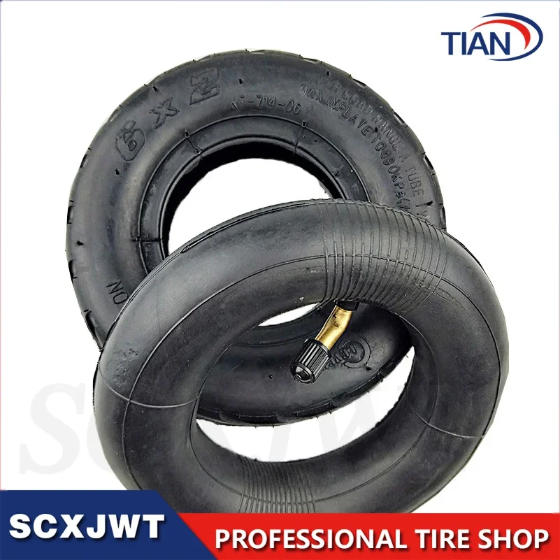 6X2 Tyre 6 Inch Sco…