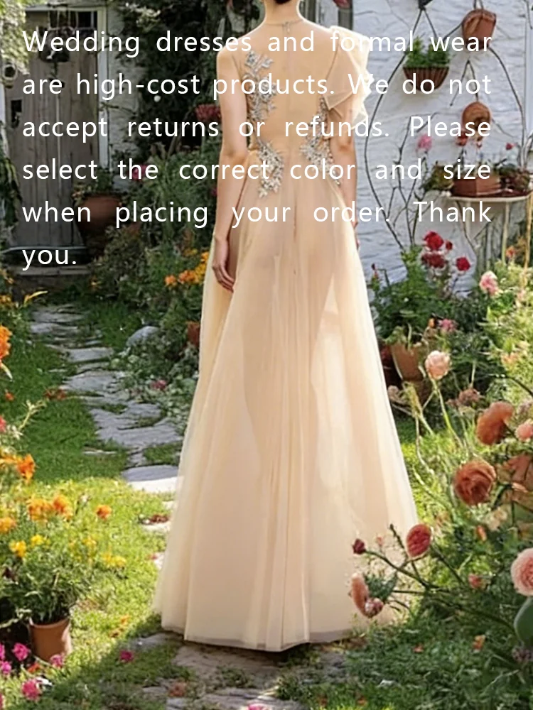 Seksowne aplikacje, koraliki, bez rękawów, falbany, linia A, suknie wieczorowe, suknie na przyjęcie urodzinowe, suknie balowe, szyte na miarę