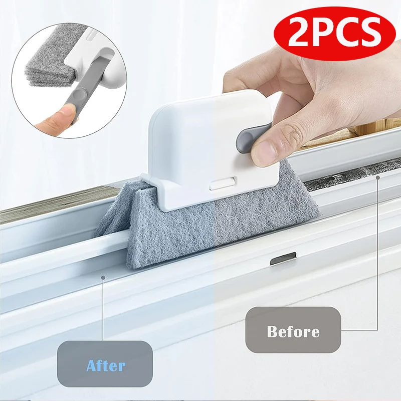 Two in One Detachable Window Slot Brush Groove Glass Window Slot Dead Corner Brush Gap Brush