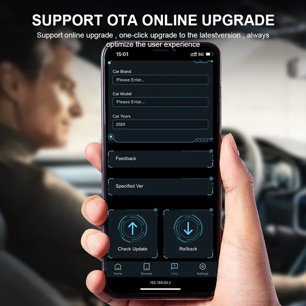 อะแดปเตอร์ไร้สาย CarPlay Android Auto กล่อง AI CarPlay Android Auto โมดูลอัจฉริยะสำหรับเครื่องเล่นวิดีโอในรถยนต์