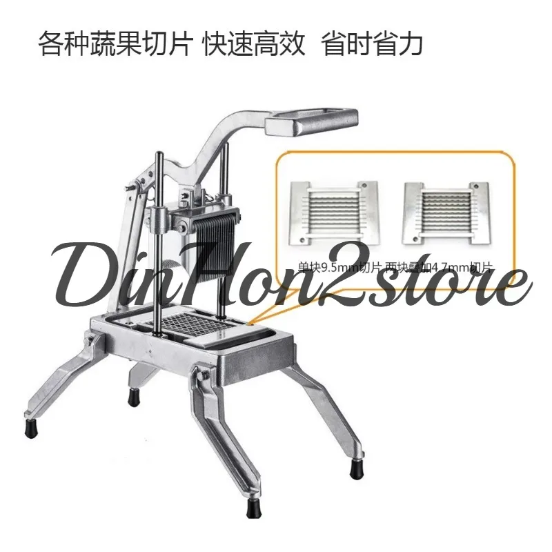 Household vegetable Commercial manual cucumber slicing machine Onion slicing machine Lemon slicing machine