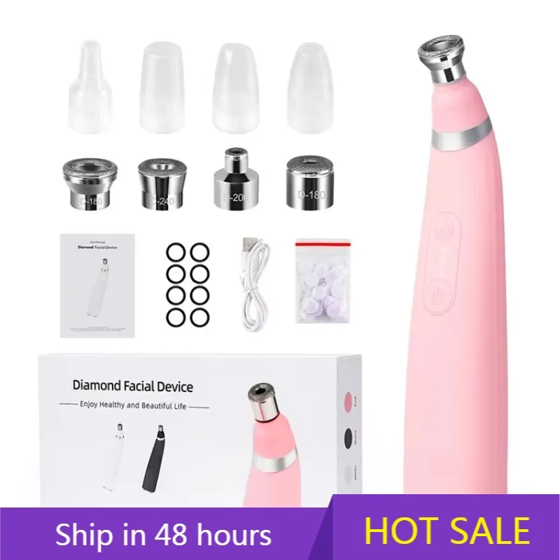 YTYIN Detergente per pori Aspirapolvere Elettrico Aspirazione Comedo per il viso Estrattore per la rimozione dell'acne Kit di strumenti Rimozione Aspirapolvere Devi