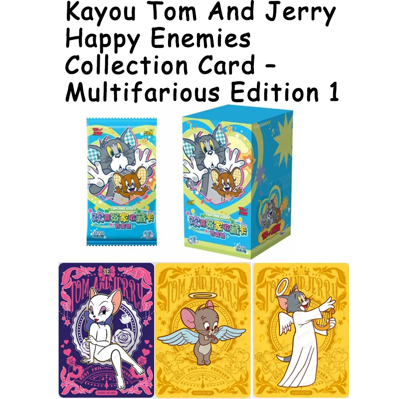 Genuine KAYOU Tom And Jerry Happy Enemies Collection Card – Multifarious Edition 1 For Anime Fans
