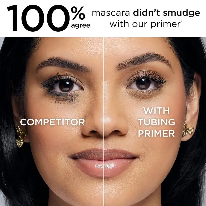 Tubular mascara waterproof, sweat-proof, non-smudge, long and curly eyeliner liquid combination set