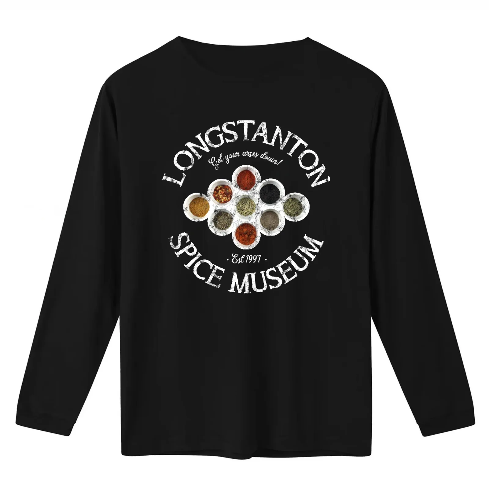 Longstanton Spice Museum T-Shirt Summer Casual Cotton Tee Oversized Streetwear Tops Vintage Graphic Print Unisex Men Women