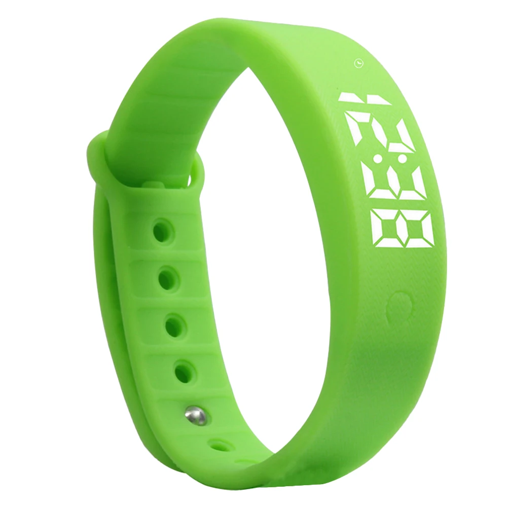 

Smart Fitness Tracker Waterproof Sports Bracelet Wristband Heart Rate Monitor Sleep Analysis Distance Counter Calories Burned