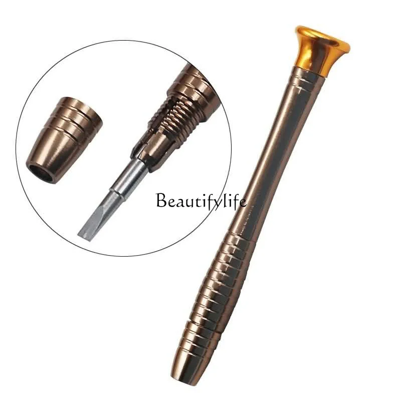 25-in-1 Watch Car Key Multifunctional Chrome Vanadium Alloy Steel Screwdriver Sleeve