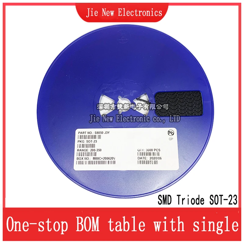 3000PCS S8050 S8550 SS8050 SS8550 S9012 S9013 S9014 S9015 S9018 C945 MMBT4401 MMBT4403 MMBT2222 MMBT2907 SOT-23 SMD Triode