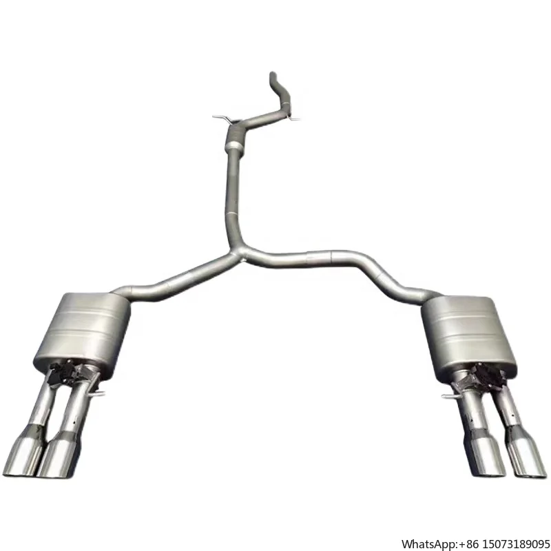 

High Quality Catback Exhaust for Skoda Octavia 2014-2017 Racing Car Exhaust System Escape Stainless Steel Exhaust Pipe Muffl