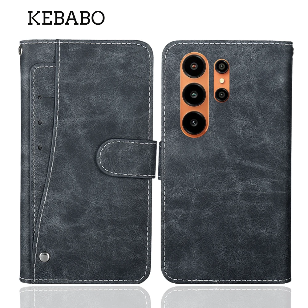 Leather Wallet Blackview Wave 10 Case 6.88" Fashion Luxury Protective Customize Cover Phone Vintage Book Style