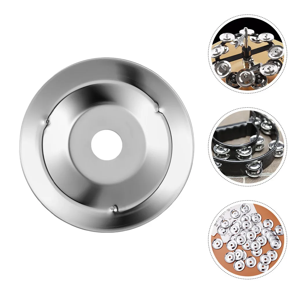 100 pcs Drum Cymbal Accessories Robust Metal Small Portable Drum Set Cymbals Percussion Replacement Parts Durable Easy Install