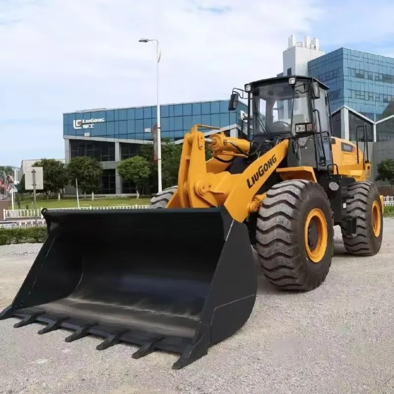 14500kg Operating Weight Loader Machine Front Wheel Loader 4 Ton for Infrastructure Material Loading Work Use Project Site