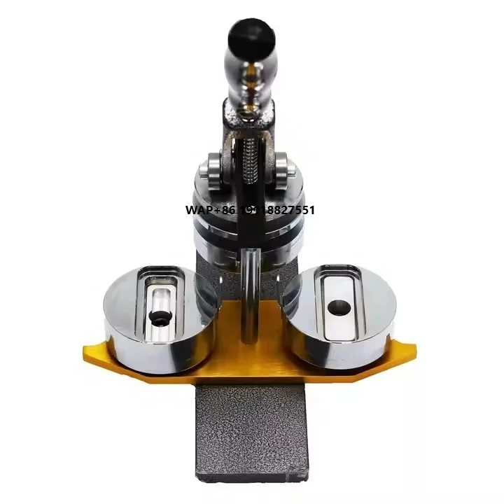 

High-Efficiency 68*24mm Rectangle Button Making Machine Kit Name Tag Machine Button Manufacturing Tool Stamping Machine
