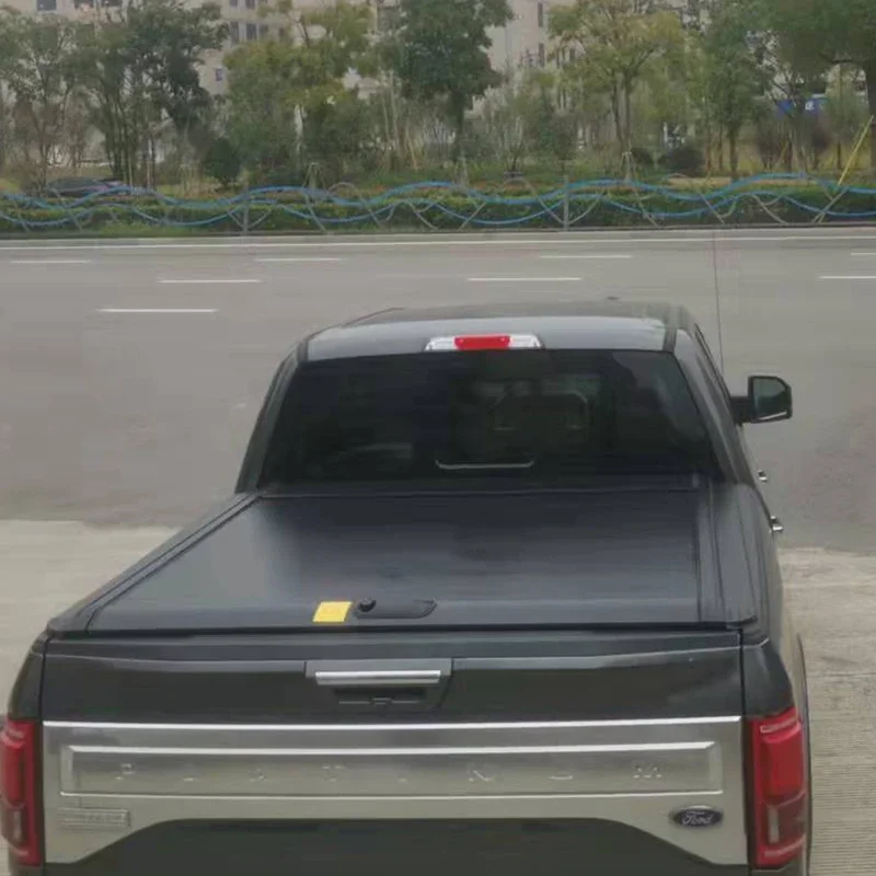 Pickup truck tonneau bed cover for aluminium retractable roller shutter Ford Ranger T6 F150 Colorado Silverado dodge ram 1500